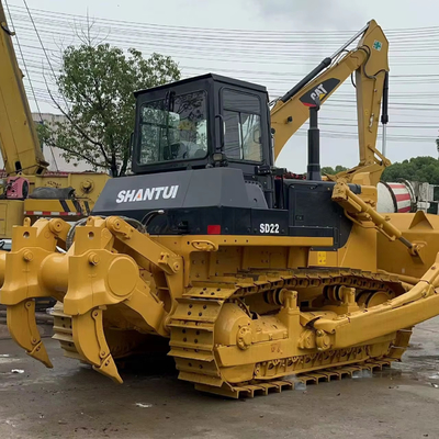 Shantui SD22 pequeña excavadora Usada 220 excavadora de tierra seca con cilindro hidráulico