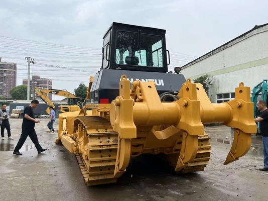 Shantui SD22 pequeña excavadora Usada 220 excavadora de tierra seca con cilindro hidráulico