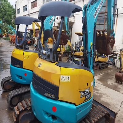 Excavadora japonesa KUBOTA U30 de segunda mano Excavadora hidráulica original con buen estado