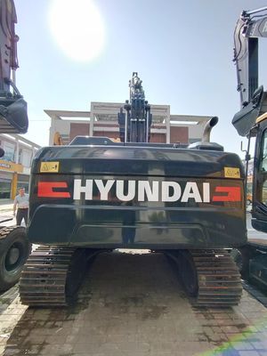 Hyundai HX220L Excavadora 20Ton Excavadora de rastreo Usada Máquina de movimiento de tierra de pintura original