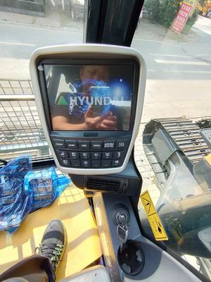 Hyundai HX220L Excavadora 20Ton Excavadora de rastreo Usada Máquina de movimiento de tierra de pintura original