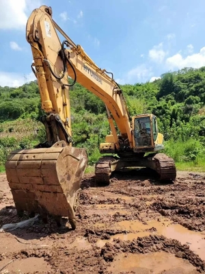 Excavadora HITACHI 335LC de segunda mano importada de Corea Excavadora de pintura original de 33 toneladas