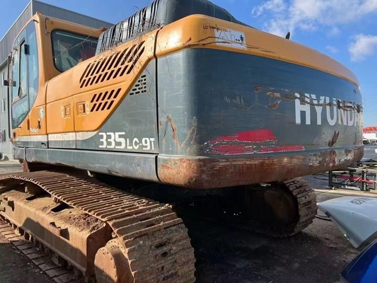 Excavadora HITACHI 335LC de segunda mano importada de Corea Excavadora de pintura original de 33 toneladas