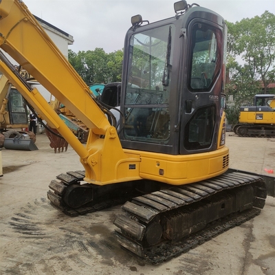 Mini excavadora japonesa Komatsu PC55MR de 5.5 toneladas de segunda mano con bomba hidráulica original