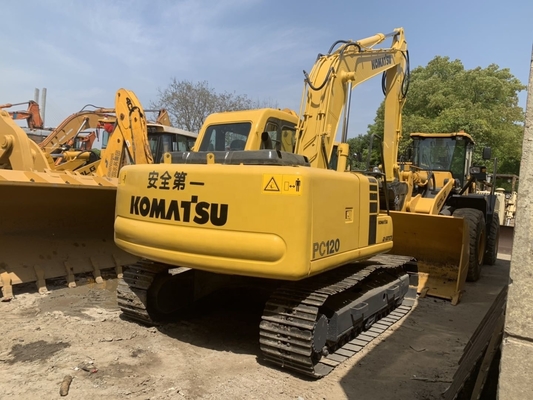 Válvula hidráulica KOMATSU Excavadora usada de 12 toneladas PC120-6 para sus necesidades de construcción