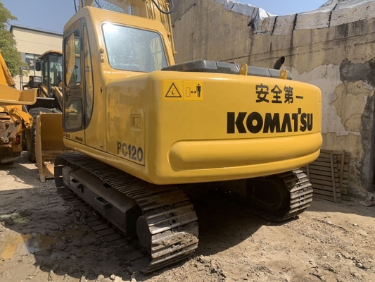 Válvula hidráulica KOMATSU Excavadora usada de 12 toneladas PC120-6 para sus necesidades de construcción
