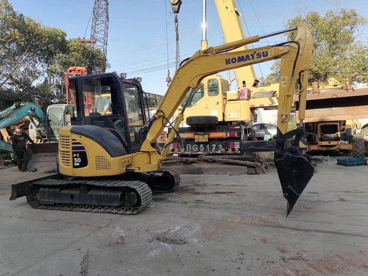 Horas de trabajo bajas Japón Komatsu PC50 Mini Excavadora en excelente estado