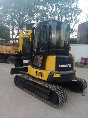 Mejor excavadora de 5 toneladas Komatsu PC55 con 0-2000 horas de trabajo y bomba hidráulica