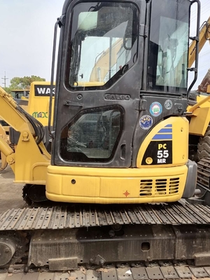 Mejor excavadora de 5 toneladas Komatsu PC55 con 0-2000 horas de trabajo y bomba hidráulica