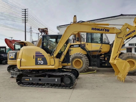 Comatsu PC70 Excavadora de 7 toneladas Excavadora con 0-2000 horas de trabajo Japón Importar