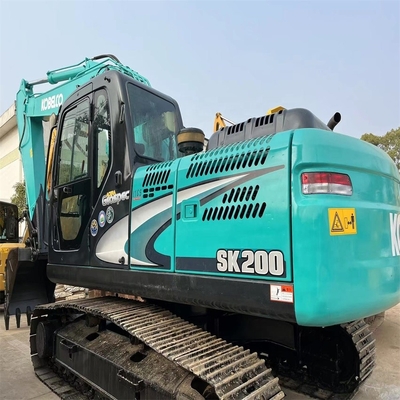 Kobelco SK200-8 de segunda mano Excavadora 20 toneladas Maquinaria de construcción de rastreo Usada en Japón