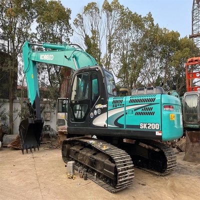 Kobelco SK200-8 de segunda mano Excavadora 20 toneladas Maquinaria de construcción de rastreo Usada en Japón