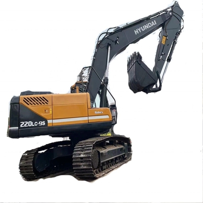 Equipo de construcción Usado Hyundai 220LC-9s Excavadora en excelentes condiciones de Corea