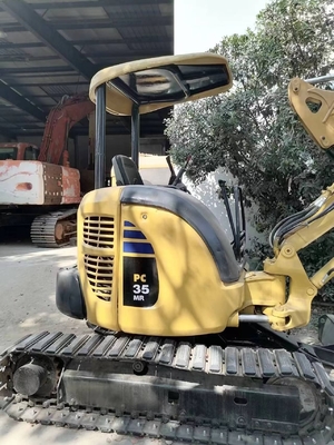KOMATSU Mini Excavadora de cilindro hidráulico usado PC35 Excavadora de rastreo de 3,5 toneladas