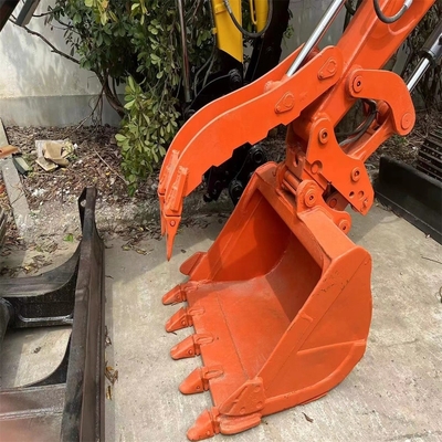Mini excavadora usada de 6 toneladas con 95% Japón Hitachi ZX65UR y otro cilindro hidráulico