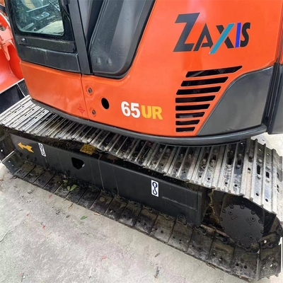 Mini excavadora usada de 6 toneladas con 95% Japón Hitachi ZX65UR y otro cilindro hidráulico