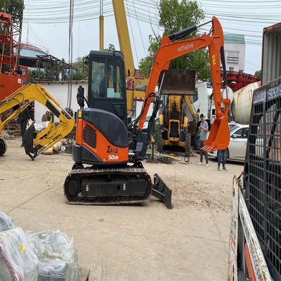 Alta excavadora mini Hitachi ZX50UR Condiciones de trabajo perfectas