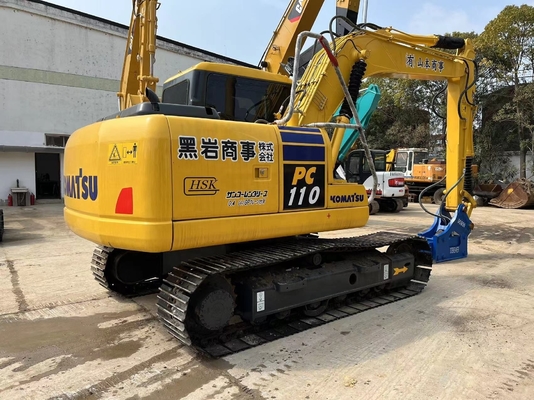 Alta eficiencia de funcionamiento Excavadora usada Komatsu 110-7 de Japón para la construcción