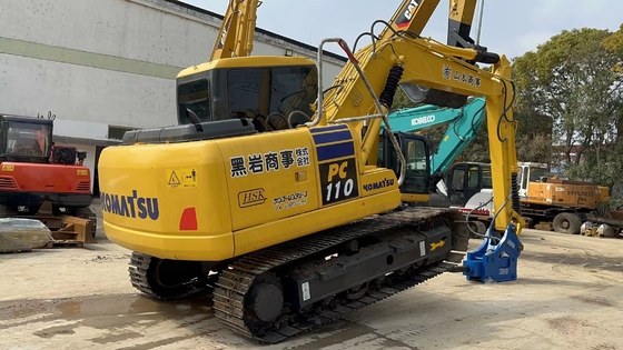 Alta eficiencia de funcionamiento Excavadora usada Komatsu 110-7 de Japón para la construcción
