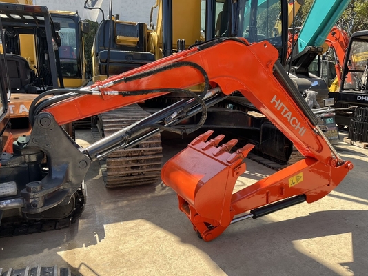 Suministro directo de segunda mano HITACHI ZX35 mini excavadora en buen estado de Japón