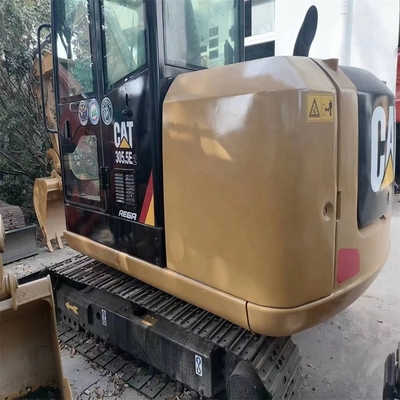Excavadora de excavadora hidráulica mini CAT 305.5E2 con motor original de 5400 KG