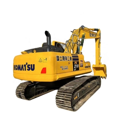Peso de operación 21 toneladas Komatsu PC210-8 Excavadora de segunda mano Baja horas de trabajo Excavadora