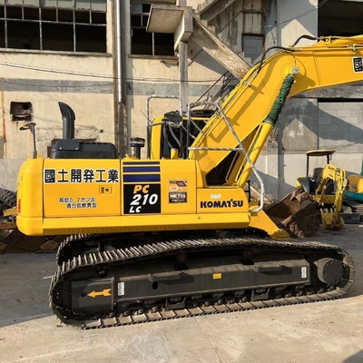 Peso de operación 21 toneladas Komatsu PC210-8 Excavadora de segunda mano Baja horas de trabajo Excavadora