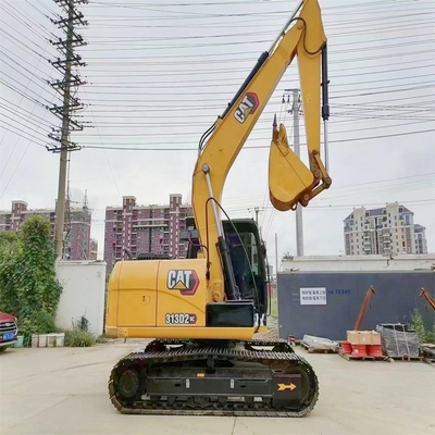 Excavadora usada de 13 toneladas original de Japón Caterpillar de segunda mano Cat 313D2GC con año 2023