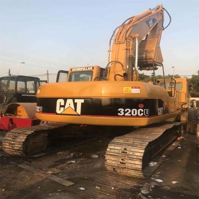 Excavadora CAT 320CU de segunda mano de 25 toneladas de peso operativo en Japón a bajo costo