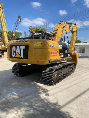 Excavadora de la oruga de segunda mano Usada CAT 320D máquina excavadora de rastreo Peso 20000 KG