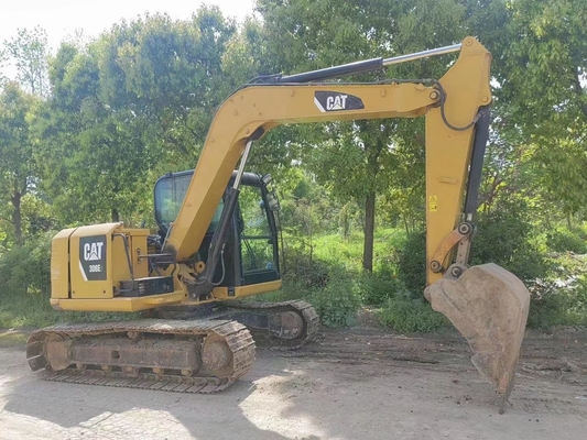 Año 2022 Excavadora usada Cat308E2 de 8 toneladas de peso operativo para la construcción