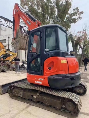 Excavadora de 6 toneladas KUBOTA KX163 con horas de trabajo bajas y bomba hidráulica original japonesa