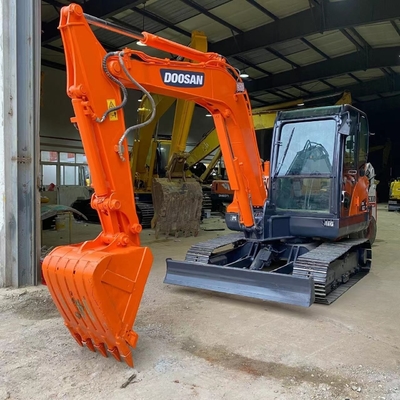 DOOSAN DX60 6TON Crawler Excavadora hidráulica con piezas coreanas originales y asequible