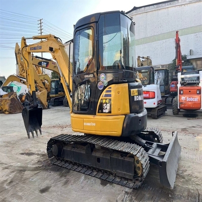 Ventajas Alta eficiencia de trabajo 0,3m3 Capacidad de cubo Excavadora Komatsu PC50 utilizada