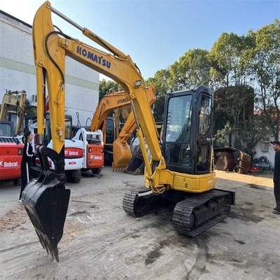 Ventajas Alta eficiencia de trabajo 0,3m3 Capacidad de cubo Excavadora Komatsu PC50 utilizada