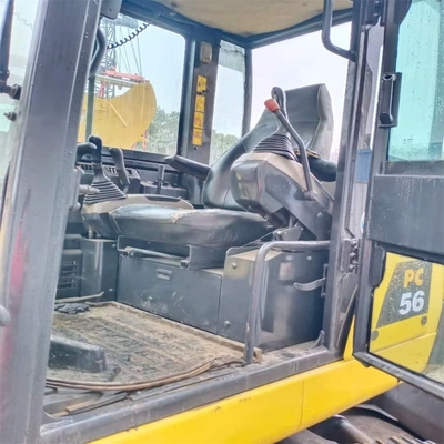 Excavadora Komatsu PC56 de 5,6 toneladas con motor original japonés lista para trabajar