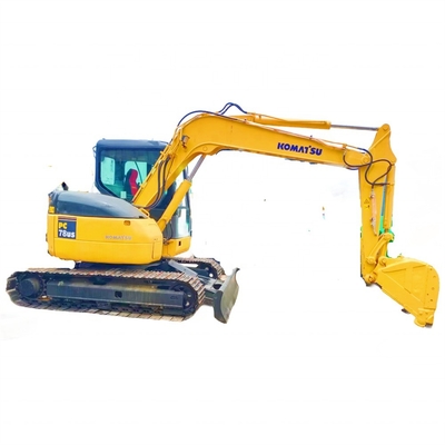 Usado KOMATSU PC78US 7 toneladas Pequeña excavadora hidráulica en buenas condiciones