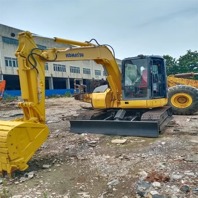 Usado KOMATSU PC78US 7 toneladas Pequeña excavadora hidráulica en buenas condiciones