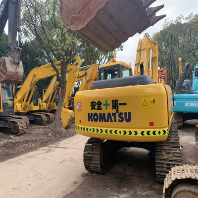20 toneladas Komatsu PC200 Excavadora de rastreo hidráulico mediano usada Japón y bien mantenida