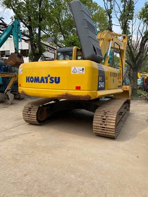 Excavadora de segunda mano KOMATSU PC240 bien mantenida con bajas horas de trabajo y 135KW de potencia