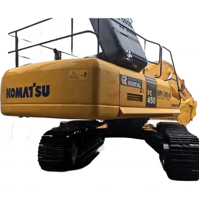 KOMATSU pc450-7 Excavadora de 45 toneladas Maquinaria pesada con horas bajas y cilindro hidráulico