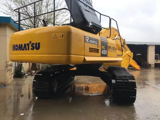KOMATSU pc450-7 Excavadora de 45 toneladas Maquinaria pesada con horas bajas y cilindro hidráulico