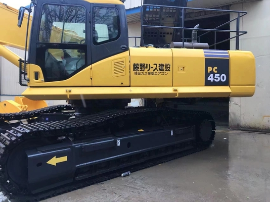 KOMATSU pc450-7 Excavadora de 45 toneladas Maquinaria pesada con horas bajas y cilindro hidráulico