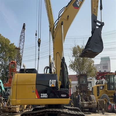 Excavadora Caterpillar usada CAT 330d2 con capacidad de cubo de 1,1 m3 y bajas horas de trabajo