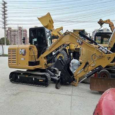 Excavadora pequeña de 6 toneladas usada CAT 306E2 Excavadora hidráulica de rastreo Peso de funcionamiento 6TON