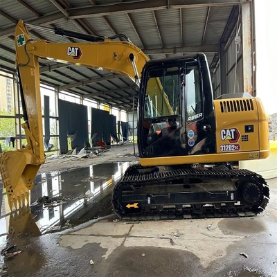 12 toneladas de color original utilizado Caterpillar 312D2GC excavadora para la construcción de trabajo pesado