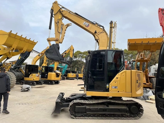 CAT 307.5 Mini excavadora de 7,5 toneladas de Japón con sistema hidráulico y 36 kW de potencia