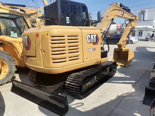 Equipo de construcción de 6 toneladas CAT 306E2 Mini Excavadora con rendimiento