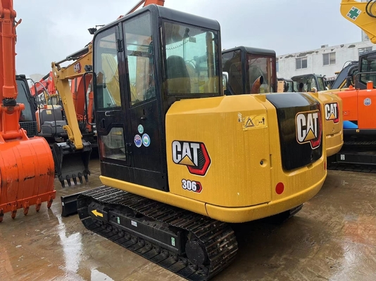 CAT 306E Mini excavadora de segunda mano de 7 toneladas con bajas horas y bajo rendimiento