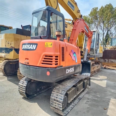 De segunda mano Doosan DH55 40KW Excavadora de rastreo Excavadora hidráulica usada para Sal